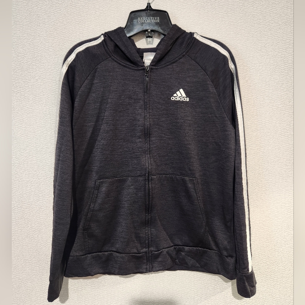 Adidas Boys Full Zip Hoodie